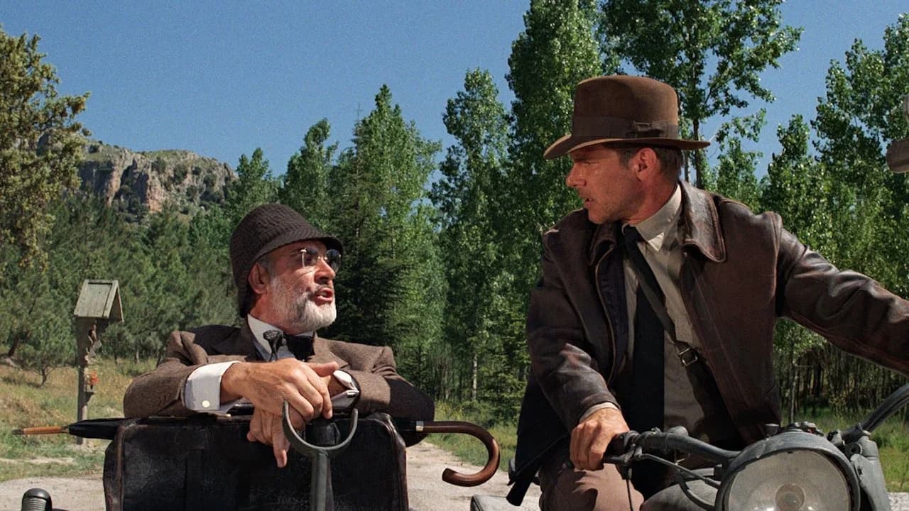 Indiana Jones and the Last Crusade theatrical backdrop (TMDB)